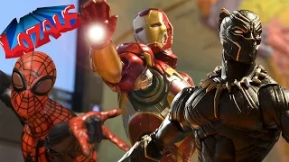 IRONMAN STOP MOTION Part 5 Trailer with Superior Spiderman & Black Panther