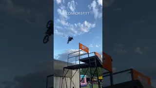 🤯 CHILD lands a double backflip at a live show! 10 yr old Connor Stitt