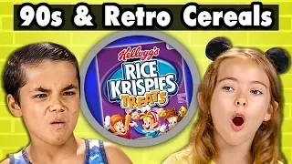 Kids Try 90s & Retro Cereal They've Never Heard Of | Kids Vs. Food