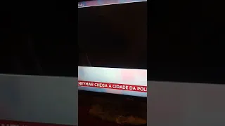 Neymar na cadeira de rodas