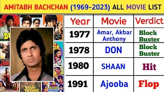 Abhitabh Bachchan all movie list (1969-1985) Part-1#abhitabhbachchan #allmovieslists