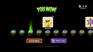 Plants vs zombies 2 - completed lawn of doom