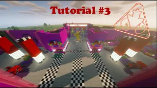 How to build Security Breach in MINECRAFT Part 3 | Entrance 3/4 | Decorations/detailing |