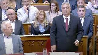 Élőben a Parlamentből: Orbán Viktort kérdezik a képviselők!