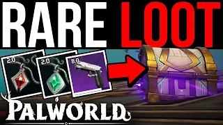 Palworld - RARE CHEST LOOT SPAWNS! Blueprints & More