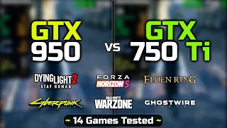 GTX 750 Ti vs GTX 950 Test In 14 Games