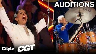 82 Year-Old Soon Keun Kwon is a Drumming Sensation! 🤘 | Auditions | Canada's Got Talent 2024