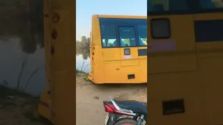 Accident in front of me school bus 🚌 |#ytshorts |#shorts