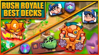 RUSH ROYALE |BEST DECKS| ТОП КОЛОДЫ ДЛЯ НОВИЧКОВ