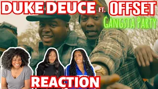 DUKE DEUCE - Gangsta Party (Official Video) ft. OFFSET | UK REACTION 🇬🇧