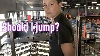 100,000 Subscriber celebration at a Trampoline Park!