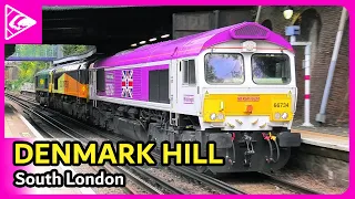 Trains at Denmark Hill 12/10/2022