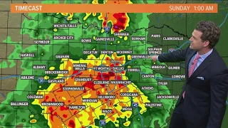 DFW Weather: Tracking multiple rounds of storms in North Texas this weekend