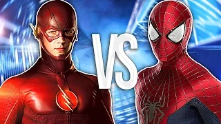 СУПЕР РЭП БИТВА: Флеш VS Человек Паук (FLASH Против SPIDER MAN)