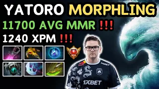 🔥 YATORO MORPHLING Hard Carry 904 GPM - 1240 XPM YATOROGOD 🔥 - Dota 2