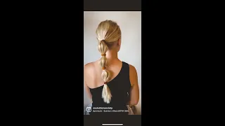 Bubble Ponytail Hair Tutorial ✨