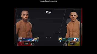 Леон Эдвардс vs Рафаэль Дос Аньос  в КИБЕРСПОРТИВНОЙ ЛИГЕ UFC 4