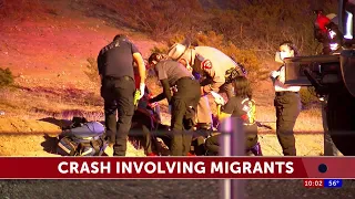 Human smuggling chase involving a Texas DPS trooper leads to crash in Clint