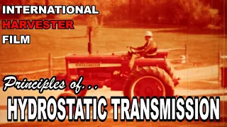 1960's International Harvester Film Principles of Hydrostatic Transmission Farmall 656 Tractor