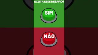 Sim ou Não🤫! Escolha um botão TikTok!| Jogo das Escolhas Quiz | Choose a button