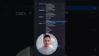 LEARN how to RENAME a SYMBOL on VS CODE - PRODUCTIVITY 🤓