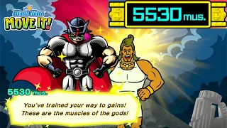 Megagame Muscles - Score 5530 mus. | WarioWare: Move It!