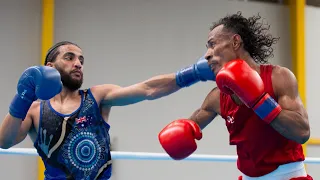 Yusuf Chothia (AUS) vs. Charles Keama (PNG) Pacific Games 2023 SF's (51kg)