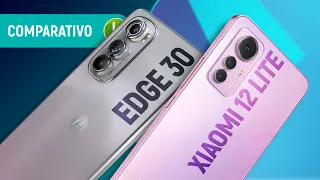 XIAOMI 12 LITE vs EDGE 30: MELHORES FOTOS e BATERIA, ou DESEMPENHO e RECURSOS? | Comparativo