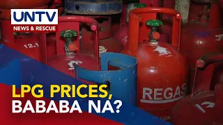 Presyo ng LPG, inaasahang bababa sa mga susunod na buwan ayon sa DOE