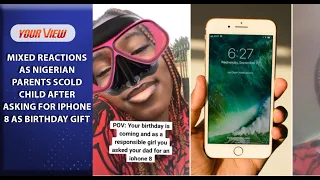 ‘Sell Your Body’ — Man Scolds Daughter For Asking For iPhone 8 As Birthday Gift