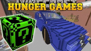 Minecraft: GARAGE HUNGER GAMES - Lucky Block Mod - Modded Mini-Game