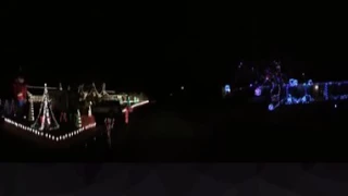 360 Virtual Reality Video - Merry Christmas Lights!