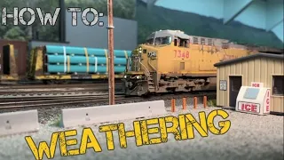 Weathering a Diesel Locomotive - UP AC6000 Tutorial