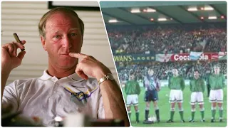 How Jack Charlton dealt with hostile Belfast crowd during Northern Ireland v Republic 1993