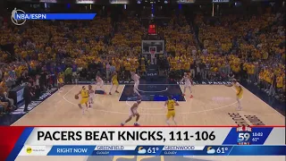 Pacers rally to beat Knicks 111- 106, series now 2-1