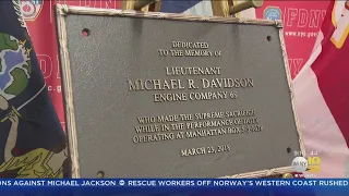 Fallen Firefighter Honored With New Plaque