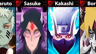 Alternative Forms of Naruto and Boruto Characters