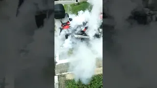 MUST SEE! 2018 Honda Phantom exploded while filming!