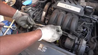 HOW TO REPLACE IGNITION COIL AND SPARK PLUGS ON VOLKSWAGEN GOLF 5 / 6