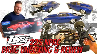 Losi 22S No Prep Drag Car Review & Unboxing: Detailed first look at the Losi NPRC