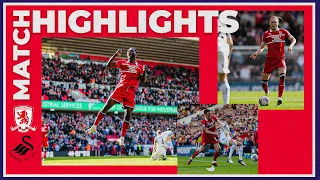 Match Highlights | Boro 2 Swansea 0 | Matchday 41