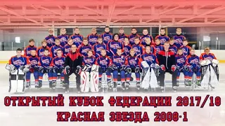 24/12/17. Кубок Федерации 17/18. Группа Б. ХК Красная Звезда 2008-1 - Йети (Великий Новгород) - 6-0