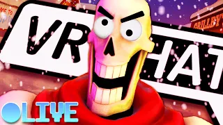 PAPYRUS IS CAUSING CHAOS IN VRCHAT!! - LIVE (Funny Voice Trolling)