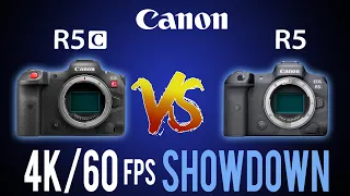 CANON R5 vs R5C 4K/60fps SHOWDOWN! Does the Oversampled 8K sensor Really Matter?