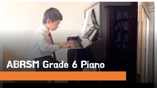 ABRSM Grade 6 Piano, 137/150 Pass with Distinction