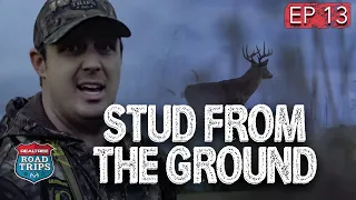 GIANT from the GROUND | NO BLIND 25 YRDS | Realtree Road Trips