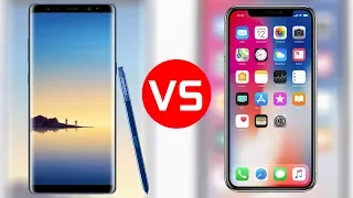 iPhone X Vs Samsung Galaxy Note 8 - Which One's Better?