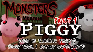 Dark Deception: Monsters & Mortals - Speculation about Roblox Piggy DLC Part 1 (History & Summary)