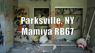 Photo Walk with Mamiya RB67 - Pueblo Abandonado - Parksville, NY (Spanish)