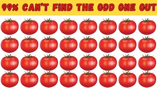 99% can’t find the ODD ONE OUT/vegetable edition🍅🥒🥦/Emoji Quiz